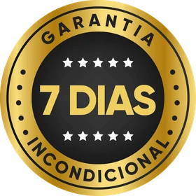 Selo de garantia incondicional de 7 dias